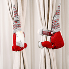 2 szt. Włóknina Tieback Klamra do zasłony do dekoracji świątecznych