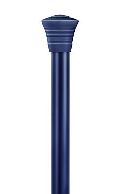 Dobra cena. Szary kolor 1,8 mm gruby aluminiowy karnisz Karnisz o średnicy 28 mm w sieci