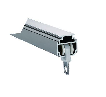 Dobra cena. adjustable curtain valance rail curtain rod double Aluminium Sliding Rail Silent Ceiling Track w Internecie