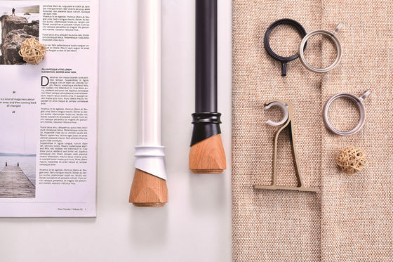 Dobra cena. perforated hook simple living room bedroom aluminum alloy rail pulley curtain rod w sieci