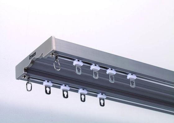 Dobra cena. Suspended Ceiling Double Curtain Track Exterior Aluminum Curtain Track w sieci